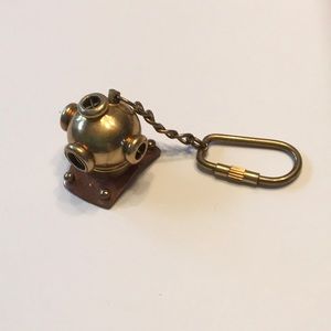 Brass key chain